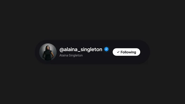 Instagram Follow Prompt AI motion template preview